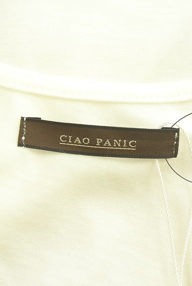 Ciaopanic（チャオパニック）の古着「フロントシフォンノースリトップス（カットソー・プルオーバー）」大画像６へ