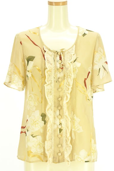 INGEBORG（インゲボルグ）の古着「花柄シフォンブラウス（ブラウス）」大画像１へ