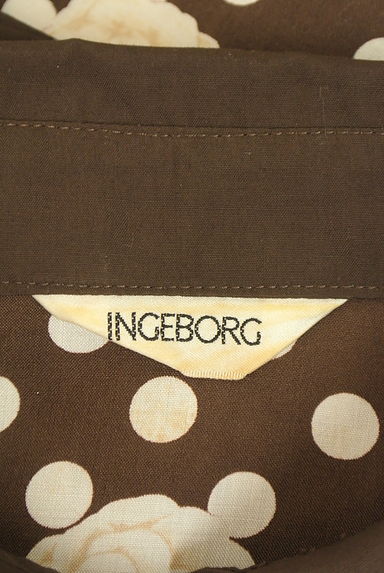 INGEBORG（インゲボルグ）の古着「レトロ花柄×ドットブラウス（ブラウス）」大画像６へ
