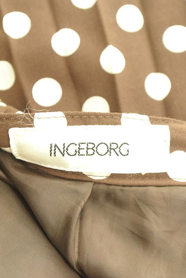 INGEBORG（インゲボルグ）の古着「花柄×ドット柄プリーツロングスカート（ロングスカート・マキシスカート）」大画像６へ