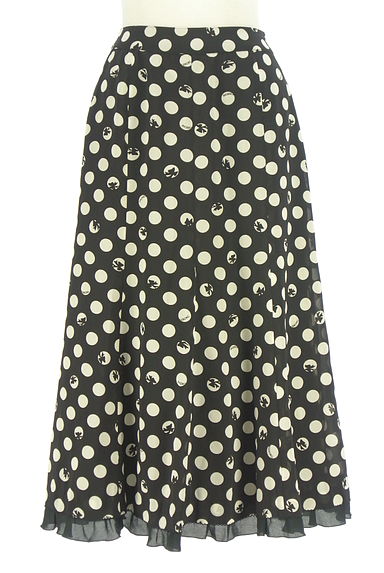 INGEBORG（インゲボルグ）の古着「ドット柄ロングシフォンスカート（ロングスカート・マキシスカート）」大画像１へ