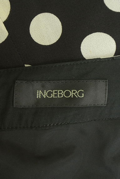 INGEBORG（インゲボルグ）の古着「ドット柄ロングシフォンスカート（ロングスカート・マキシスカート）」大画像６へ