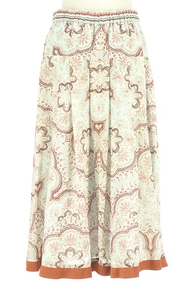 INGEBORG（インゲボルグ）の古着「ペイズリー柄ロングシフォンスカート（ロングスカート・マキシスカート）」大画像２へ