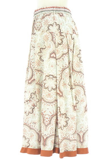 INGEBORG（インゲボルグ）の古着「ペイズリー柄ロングシフォンスカート（ロングスカート・マキシスカート）」大画像３へ