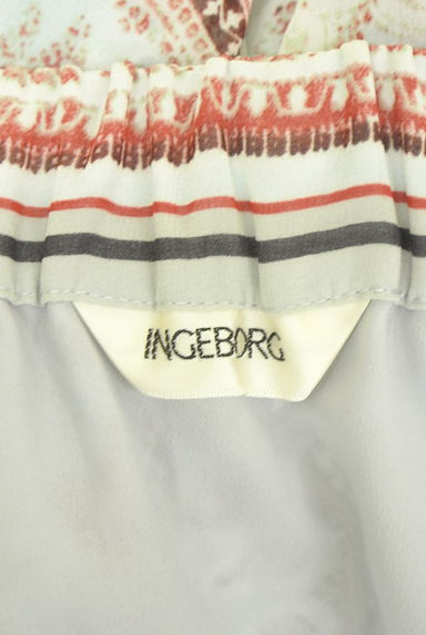 INGEBORG（インゲボルグ）の古着「ペイズリー柄ロングシフォンスカート（ロングスカート・マキシスカート）」大画像６へ