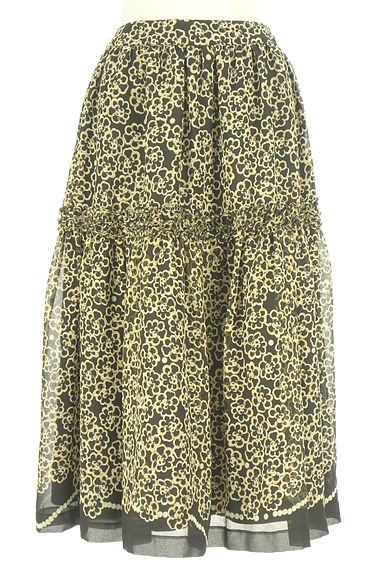 INGEBORG（インゲボルグ）の古着「花柄ロングシフォンスカート（ロングスカート・マキシスカート）」大画像１へ