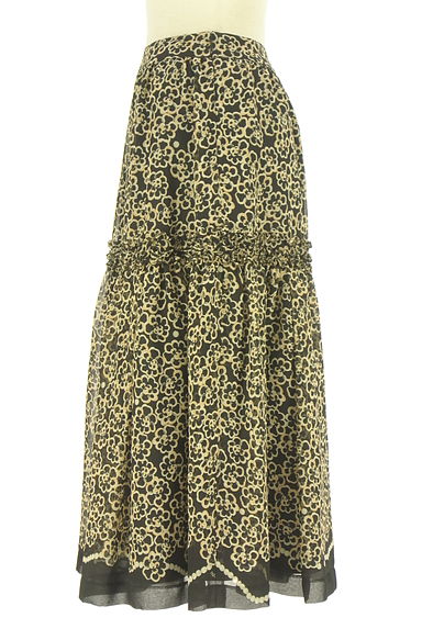 INGEBORG（インゲボルグ）の古着「花柄ロングシフォンスカート（ロングスカート・マキシスカート）」大画像３へ