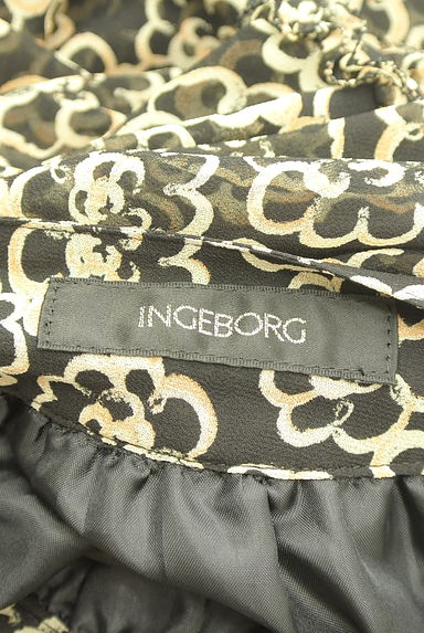 INGEBORG（インゲボルグ）の古着「花柄ロングシフォンスカート（ロングスカート・マキシスカート）」大画像６へ