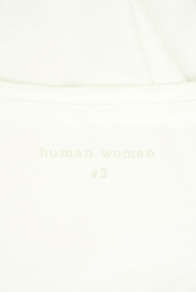 HUMAN WOMAN（ヒューマンウーマン）の古着「無地Tシャツ（Ｔシャツ）」大画像６へ