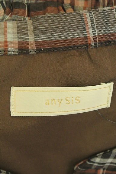 anySiS（エニィスィス）の古着「ウエストゴムチェックロングワンピース（ワンピース・チュニック）」大画像６へ