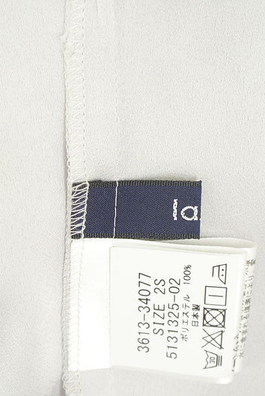 la.f...（ラエフ）の古着「半袖バンドカラーブラウス（ブラウス）」大画像６へ
