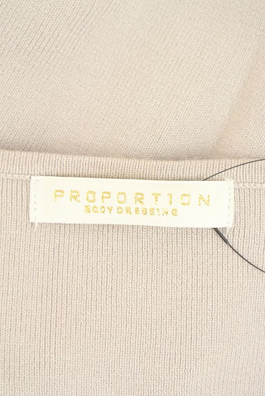 PROPORTION BODY DRESSING（プロポーションボディ ドレッシング）の古着「ボリュームスリーブニットトップス（ニット）」大画像６へ