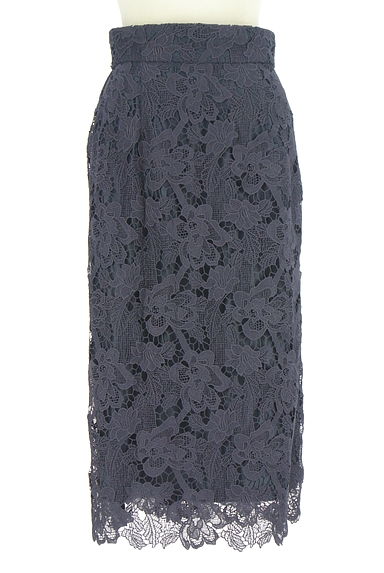 PROPORTION BODY DRESSING（プロポーションボディ ドレッシング）の古着「花柄刺繍レースペンシルスカート（ロングスカート・マキシスカート）」大画像１へ