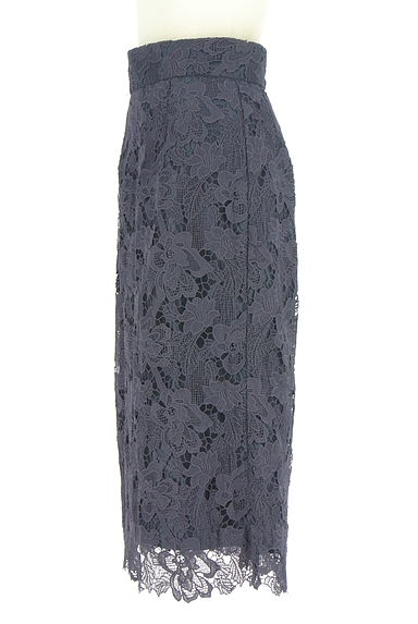 PROPORTION BODY DRESSING（プロポーションボディ ドレッシング）の古着「花柄刺繍レースペンシルスカート（ロングスカート・マキシスカート）」大画像３へ