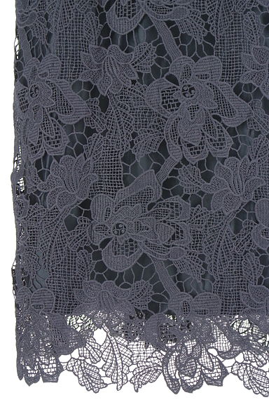 PROPORTION BODY DRESSING（プロポーションボディ ドレッシング）の古着「花柄刺繍レースペンシルスカート（ロングスカート・マキシスカート）」大画像５へ