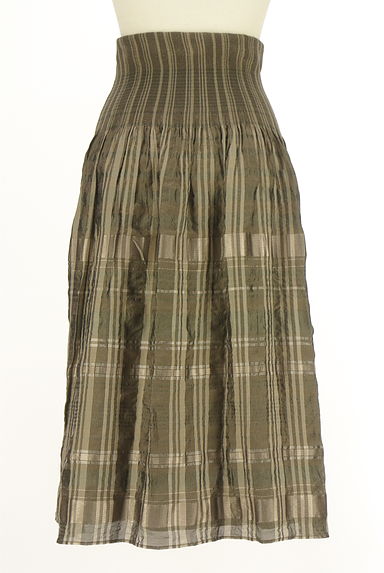 COMME CA（コムサ）の古着「Gabardine K.T リバーシブルスカート（ロングスカート・マキシスカート）」大画像５へ