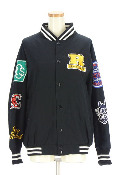 RODEO CROWNS（ロデオクラウン）の古着「ワッペン付きスタジャン（ブルゾン・スタジャン）」大画像１へ