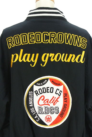 RODEO CROWNS（ロデオクラウン）の古着「ワッペン付きスタジャン（ブルゾン・スタジャン）」大画像５へ