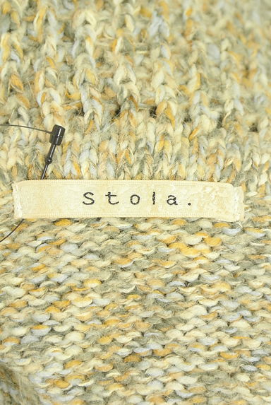 Stola.（ストラ）の古着「6分袖タートルネックニットトップス（ニット）」大画像６へ