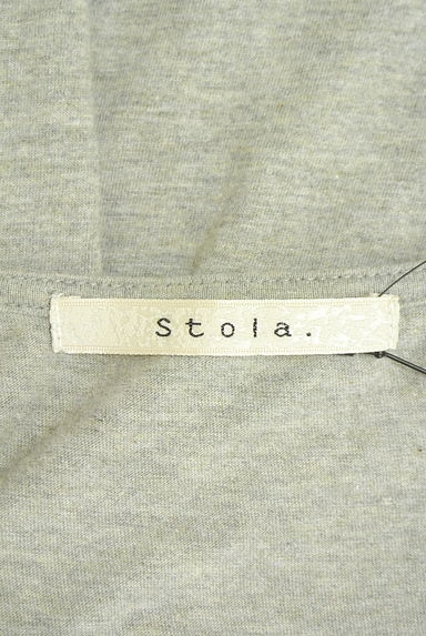 Stola.（ストラ）の古着「花柄刺繍ノースリワンピース（カットソー・プルオーバー）」大画像６へ