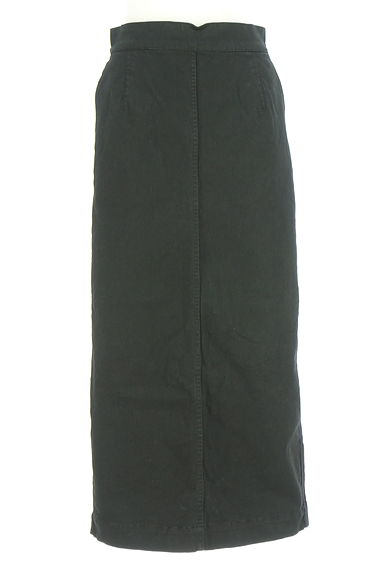 Stola.（ストラ）の古着「ブラックデニムペンシルスカート（ロングスカート・マキシスカート）」大画像１へ