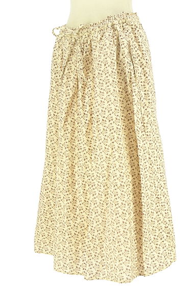 SM2（サマンサモスモス）の古着「綿麻プリントミモレスカート（ロングスカート・マキシスカート）」大画像３へ