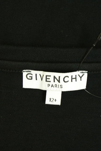 GIVENCHY（ジバンシィ）の古着「フリルスリーブ光沢ロゴトップス（カットソー・プルオーバー）」大画像６へ