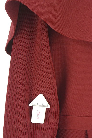 TO BE CHIC（トゥービーシック）の古着「ベルト付きケープカラー膝下ワンピース（コート）」大画像５へ