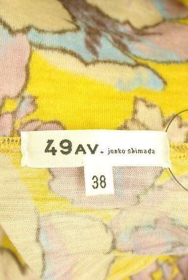 49av.Junko Shimada（49アヴェニュージュンコシマダ）の古着「花柄ハイネックニット（ニット）」大画像６へ