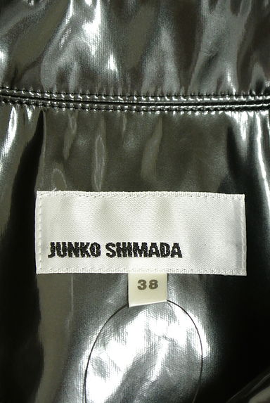 JUNKO SHIMADA（ジュンコシマダ）の古着「光沢エコレザージャケット（ジャケット）」大画像６へ