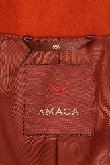 AMACA（アマカ）の古着「ベルト付きロングコート（コート）」大画像６へ