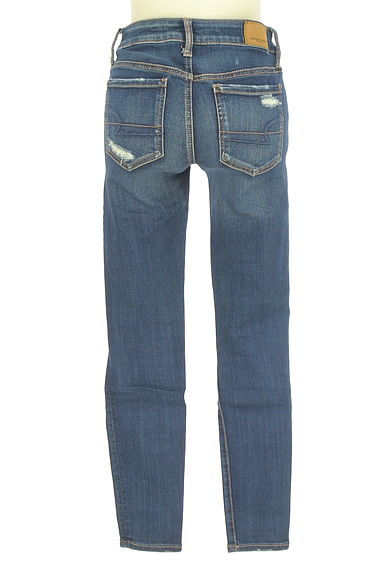 AMERICAN EAGLE（アメリカンイーグル）の古着「ダメージスキニーデニム（デニムパンツ）」大画像２へ