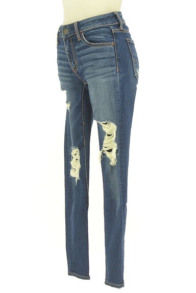 AMERICAN EAGLE（アメリカンイーグル）の古着「ダメージスキニーデニム（デニムパンツ）」大画像３へ
