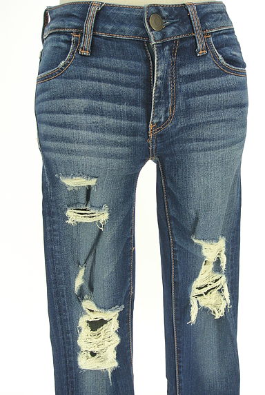 AMERICAN EAGLE（アメリカンイーグル）の古着「ダメージスキニーデニム（デニムパンツ）」大画像４へ