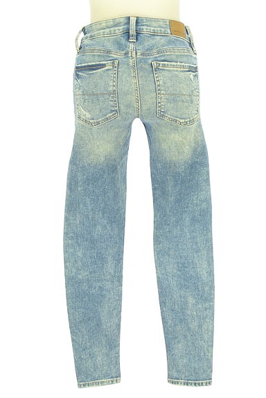 AMERICAN EAGLE（アメリカンイーグル）の古着「ダメージスキニーデニムパンツ（デニムパンツ）」大画像２へ