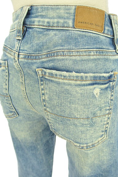 AMERICAN EAGLE（アメリカンイーグル）の古着「ダメージスキニーデニムパンツ（デニムパンツ）」大画像５へ