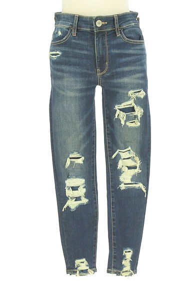 AMERICAN EAGLE（アメリカンイーグル）の古着「ダメージスキニーデニムパンツ（デニムパンツ）」大画像１へ