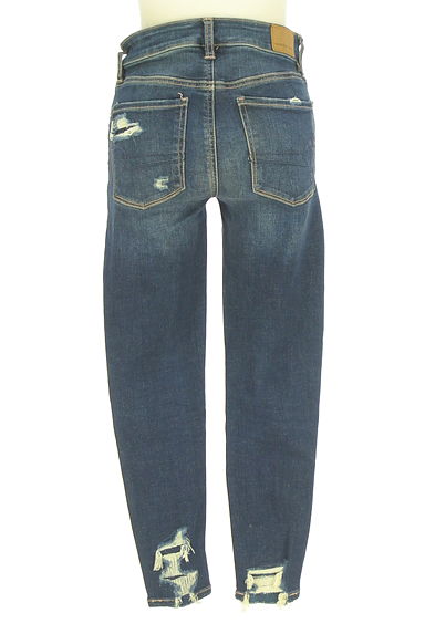 AMERICAN EAGLE（アメリカンイーグル）の古着「ダメージスキニーデニムパンツ（デニムパンツ）」大画像２へ