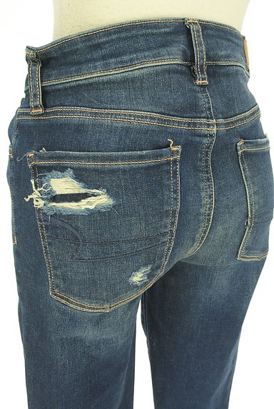 AMERICAN EAGLE（アメリカンイーグル）の古着「ダメージスキニーデニムパンツ（デニムパンツ）」大画像５へ