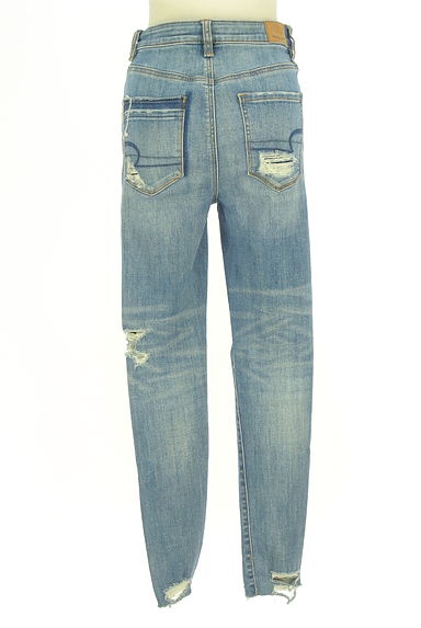AMERICAN EAGLE（アメリカンイーグル）の古着「ダメージスキニーデニムパンツ（デニムパンツ）」大画像２へ