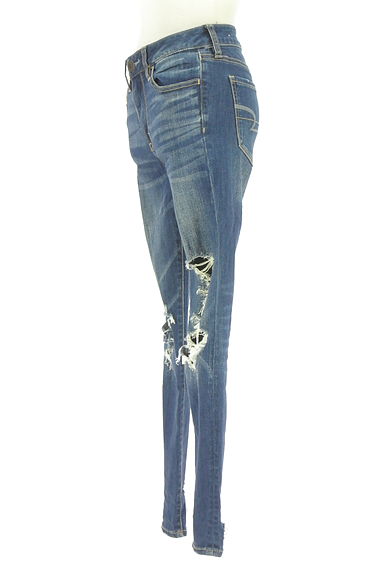 AMERICAN EAGLE（アメリカンイーグル）の古着「ダメージスキニーデニムパンツ（デニムパンツ）」大画像３へ