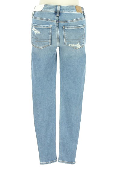 AMERICAN EAGLE（アメリカンイーグル）の古着「ダメージスキニーデニムパンツ（デニムパンツ）」大画像２へ