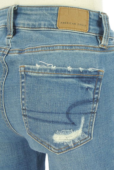 AMERICAN EAGLE（アメリカンイーグル）の古着「ダメージスキニーデニムパンツ（デニムパンツ）」大画像４へ