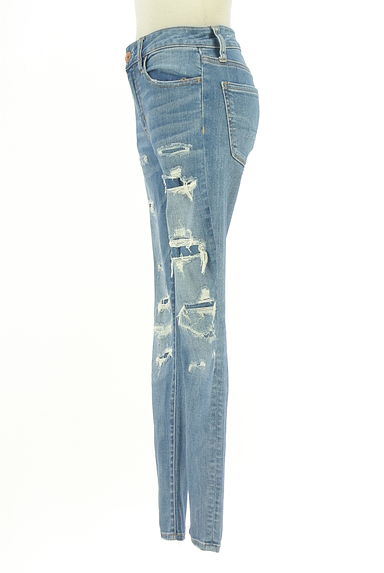 AMERICAN EAGLE（アメリカンイーグル）の古着「ダメージスキニーデニムパンツ（デニムパンツ）」大画像３へ
