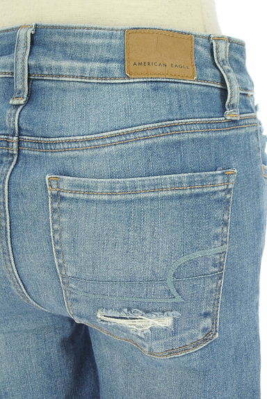 AMERICAN EAGLE（アメリカンイーグル）の古着「ダメージスキニーデニムパンツ（デニムパンツ）」大画像４へ
