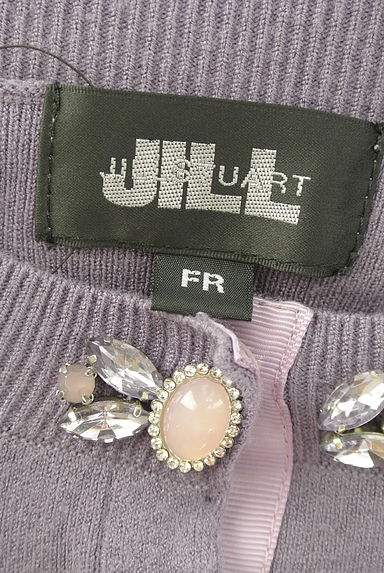 JILL by JILLSTUART（ジルバイジルスチュアート）の古着「飾りビジュー付きニットカーディガン（カーディガン・ボレロ）」大画像６へ