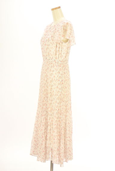 anySiS（エニィスィス）の古着「小花柄フレンチスリーブシフォンワンピース（ワンピース・チュニック）」大画像３へ