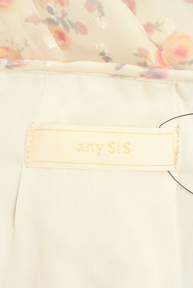 anySiS（エニィスィス）の古着「小花柄フレンチスリーブシフォンワンピース（ワンピース・チュニック）」大画像６へ