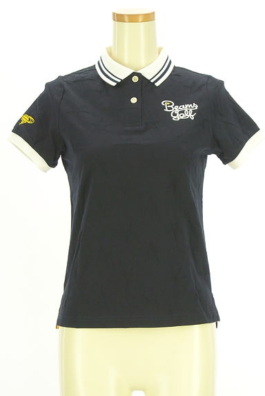 BEAMS Women's（ビームス　ウーマン）の古着「BEAMS GOLF 星柄ポロシャツ（ポロシャツ）」大画像１へ