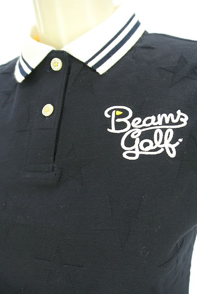 BEAMS Women's（ビームス　ウーマン）の古着「BEAMS GOLF 星柄ポロシャツ（ポロシャツ）」大画像４へ
